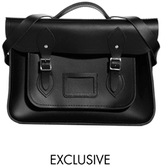 Thumbnail for your product : Cambridge Silversmiths Satchel Company Exclusive to ASOS 14 Black Leather Backpack - Black