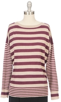 Thumbnail for your product : Autumn Cashmere Boxy Mixed Striped Boatneck Sweater