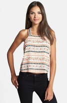 Thumbnail for your product : Parker 'Justina' Cutaway Crop Tank