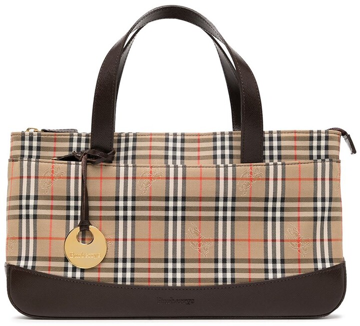 Burberry House Check Tote | Shop the world's largest collection of 