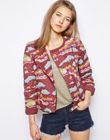 Thumbnail for your product : NW3 by Hobbs Country Biker Jacket in Japanese Kimono Print