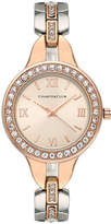 Thumbnail for your product : Charter Club Women's Two-Tone Crystal Bracelet Watch 33mm, Created for Macy's