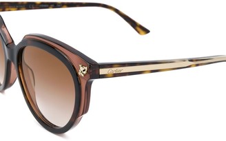 Cartier Panthere de cat-eye frame sunglasses