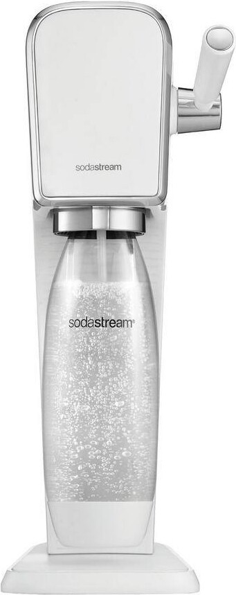 Sodastream Art White Soda Machine and Sparkling Water Maker Kit