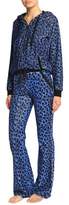 Thumbnail for your product : Just Cavalli Leopard-Print Chenille Pajama Pants