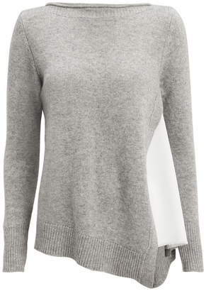 Brochu Walker Arctic Grey Layered Sweater