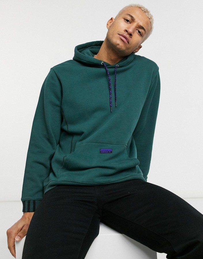 adidas RYV hoodie in mineral green - ShopStyle