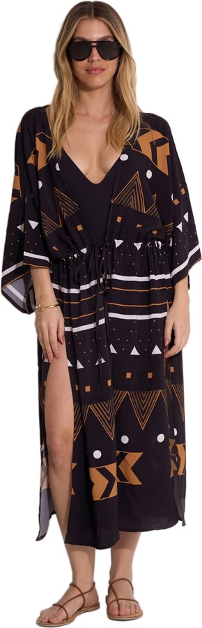 Gottex Beach Life Mist & Sand Robe Cover-Up