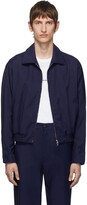 Thumbnail for your product : Random Identities Navy Zip-Up Jacket
