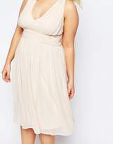 Thumbnail for your product : ASOS Curve CURVE WEDDING Hollywood Midi Dress