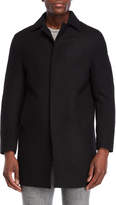 Thumbnail for your product : DKNY Black Darcy Wool Overcoat