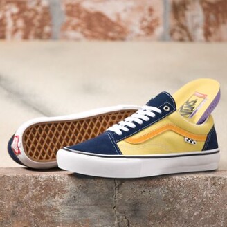 blue vans gum bottom