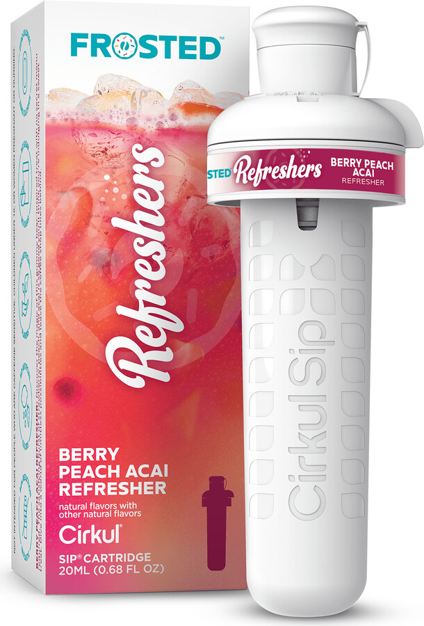 Cirkul Frosted Refreshers Berry Peach Acai Refresher Flavor Cartridge 1-pack