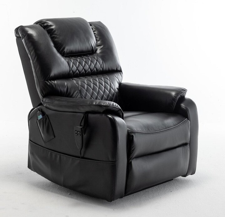 IGEMAN PU Upholstered Power Lift Chair Electric Lounge Chair for