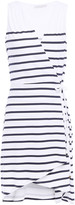 Thumbnail for your product : Heidi Klein Maine Striped Stretch-jersey Mini Wrap Dress