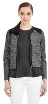 Thumbnail for your product : Eileen Fisher Shirt Jacket with Ponte Accents