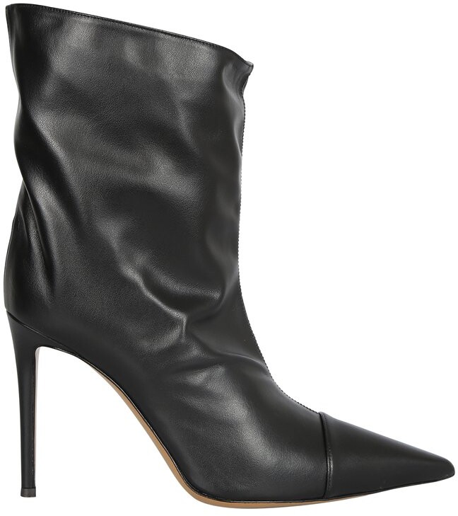 Chic Ankle Boots AUROTTI Pointed Toe Stiletto Booties for Women