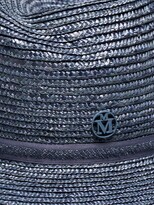 Thumbnail for your product : Maison Michel Blue Straw Weave Hat