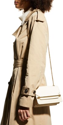 Strathberry - East/West Mini - Crossbody Leather Mini Handbag - White for  Women