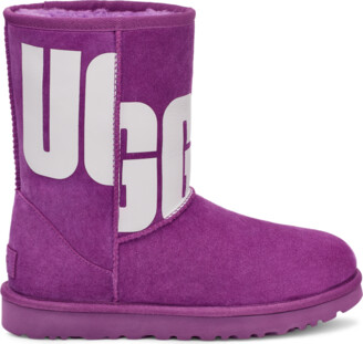 purple sparkly uggs