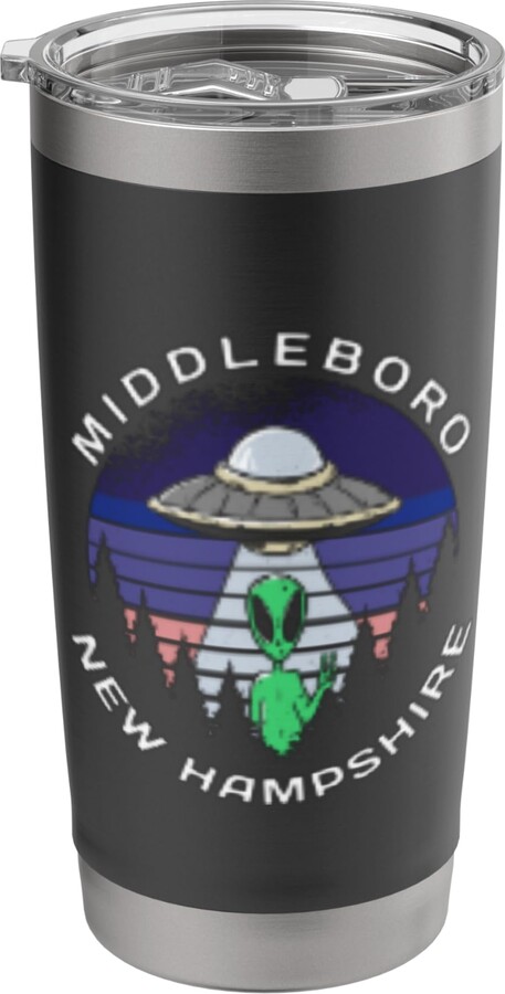 Unidentified Flying Objects in Middleboro NH UFO Sighting in Middleboro New Hampshire Extraterrestrial NH Stainless Steel Insulated Tumbler
