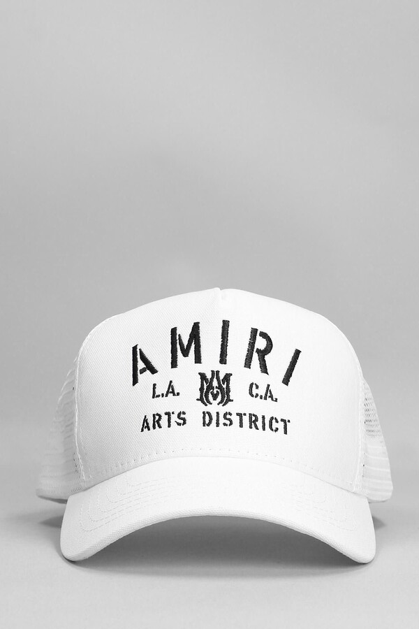 Amiri Hats In White Cotton And Nylon - ShopStyle