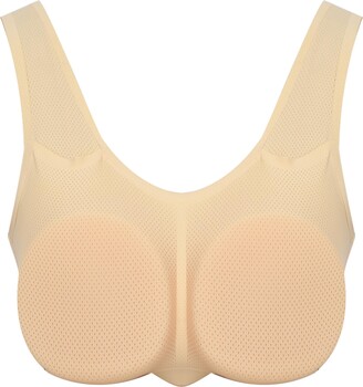 Alvivi Silicone Realistic Breast Forms Removable Fake Boobs Bra for