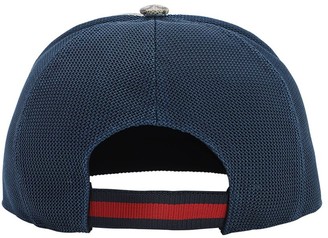 Gucci Stars Print Gabardine Baseball Hat