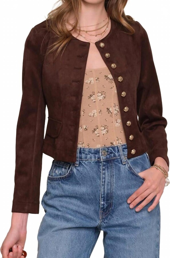 Heartloom Christy Blazer In Espresso