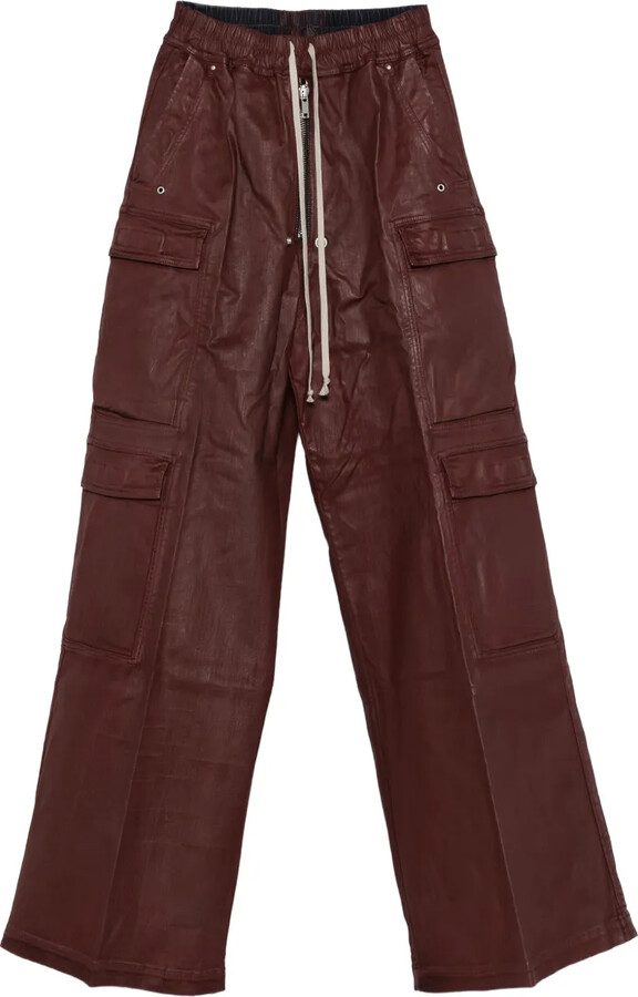 Rick Owens Cargo-Pocket Drawstring Trousers