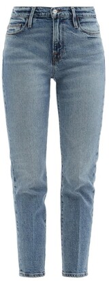 Frame Le Nouveau Straight-leg Jeans - Mid Denim