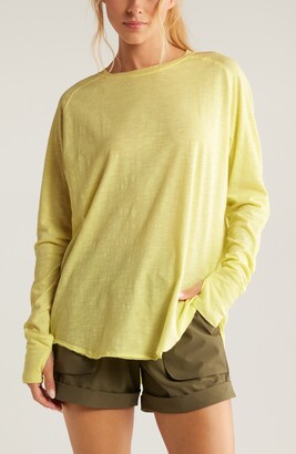zella ruched tee