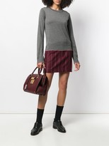 Thumbnail for your product : Thom Browne RWB tipping cashmere jumper