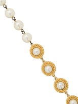 Thumbnail for your product : Moschino Pre-Owned 1980s Faux-Pearl Long Necklace