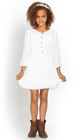 Thumbnail for your product : Forever 21 girls Lace-Trim Peasant Dress (Kids)