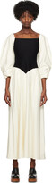 Thumbnail for your product : Gabriela Hearst Off-White Lani Midi Dress