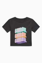 Thumbnail for your product : Next Girls Multi Slogan Short Sleeve T-Shirts Five Pack (3-16yrs)