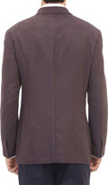 Thumbnail for your product : Luciano Barbera Diagonal-Stripe Two-Button Sportcoat