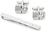 Thumbnail for your product : Fossil Cufflink and Tiebar Set