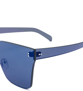 Emilio Pucci oversized mirrored sunglasses