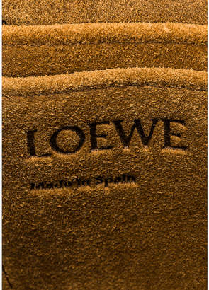 Loewe Mini Gate Bum Bag in Black | FWRD
