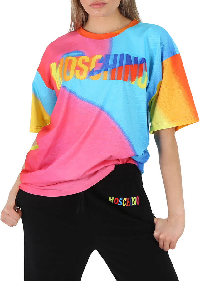 Logo-Print Oversized T-Shirt