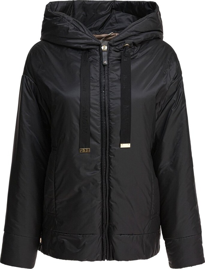 Max Mara The Cube Daria Zip-Up Hooded Jacket