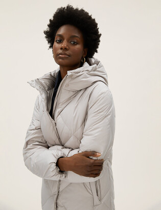 Down Quilted Duvet Coat - ShopStyle