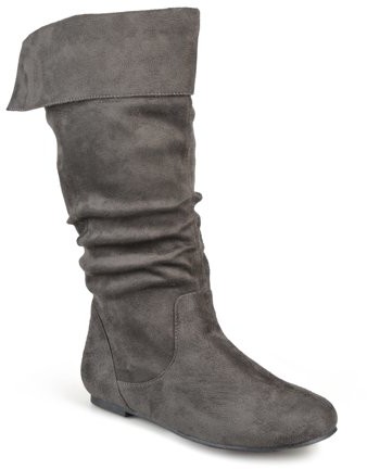 grey slouch boot