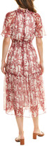 Thumbnail for your product : Taylor Chiffon Midi Dress