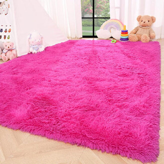 Soft Fluffy Rug White Faux Sheepskin Fur Area Rug Shaggy Couch Cover Seat  Cushion Furry Carpet Beside Rugs for Bedroom Floor Sofa Living Room Runner
