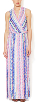 Thumbnail for your product : Ella Moss Printed Faux Wrap Maxi Dress
