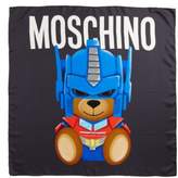 Thumbnail for your product : Moschino Transformers(R) Print Silk Scarf