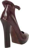 Thumbnail for your product : Max Studio vertu - burnished leather ankle strap pumps